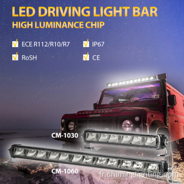 IP67 20,6 pouces 60W 4x4 Bar de lumière LED de camion hors route LED OFF Road Light Bar